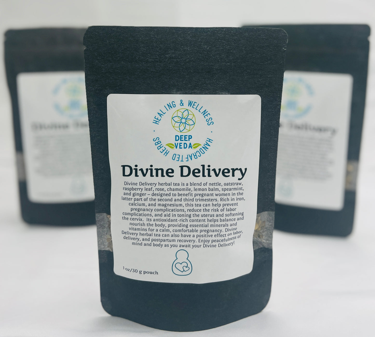 Divine Delivery - herbal tea designed supplies a wealth of health benefits towards the end of pregnancy